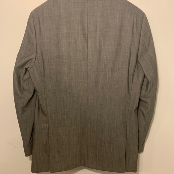 Ben Sherman Gray 2 button wool suit - Picture 2 of 6